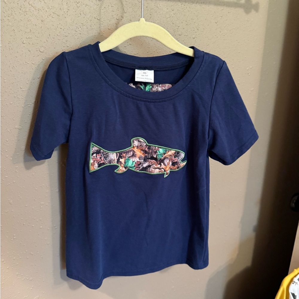 Boys fish outfit